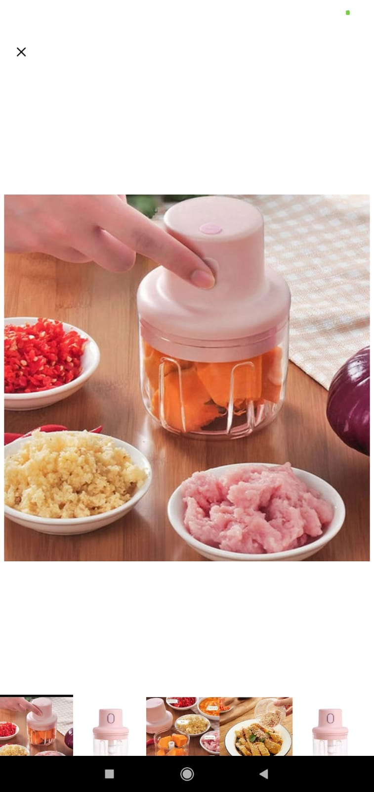 Electric Fruit Vegetable Onion Garlic Cutter